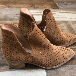 Steve Madden Brown Ankle Booties